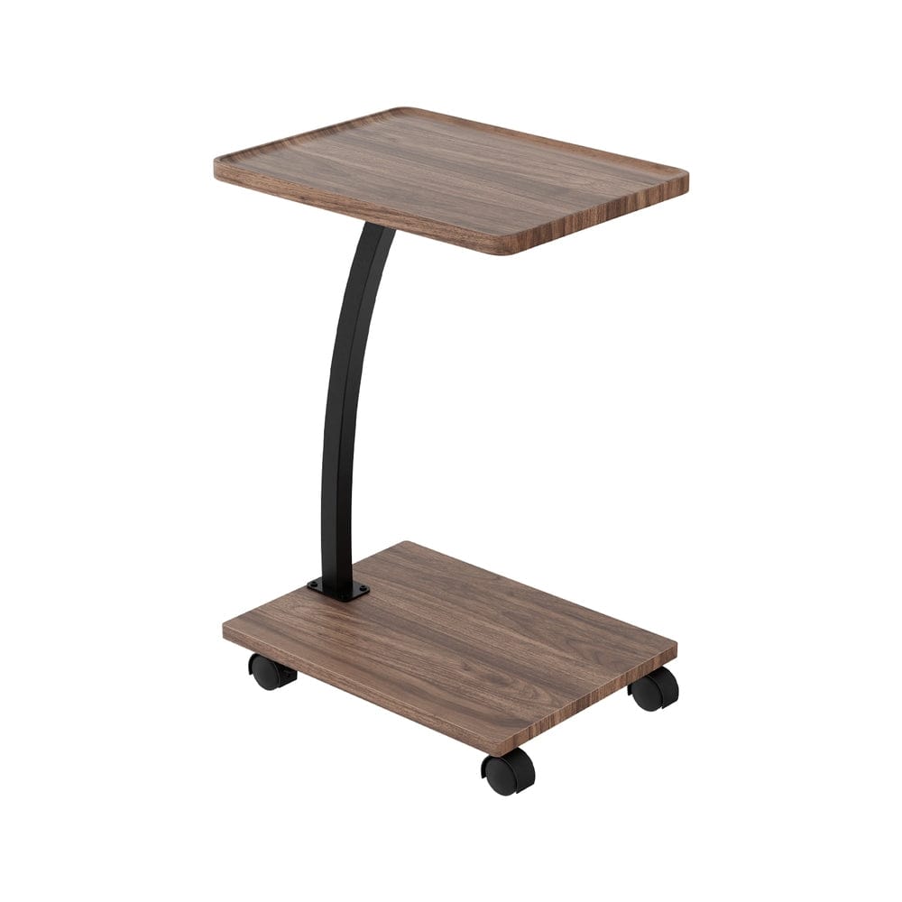 Artiss Furniture > Living Room > Coffee Tables Artiss Coffee Table C Shaped