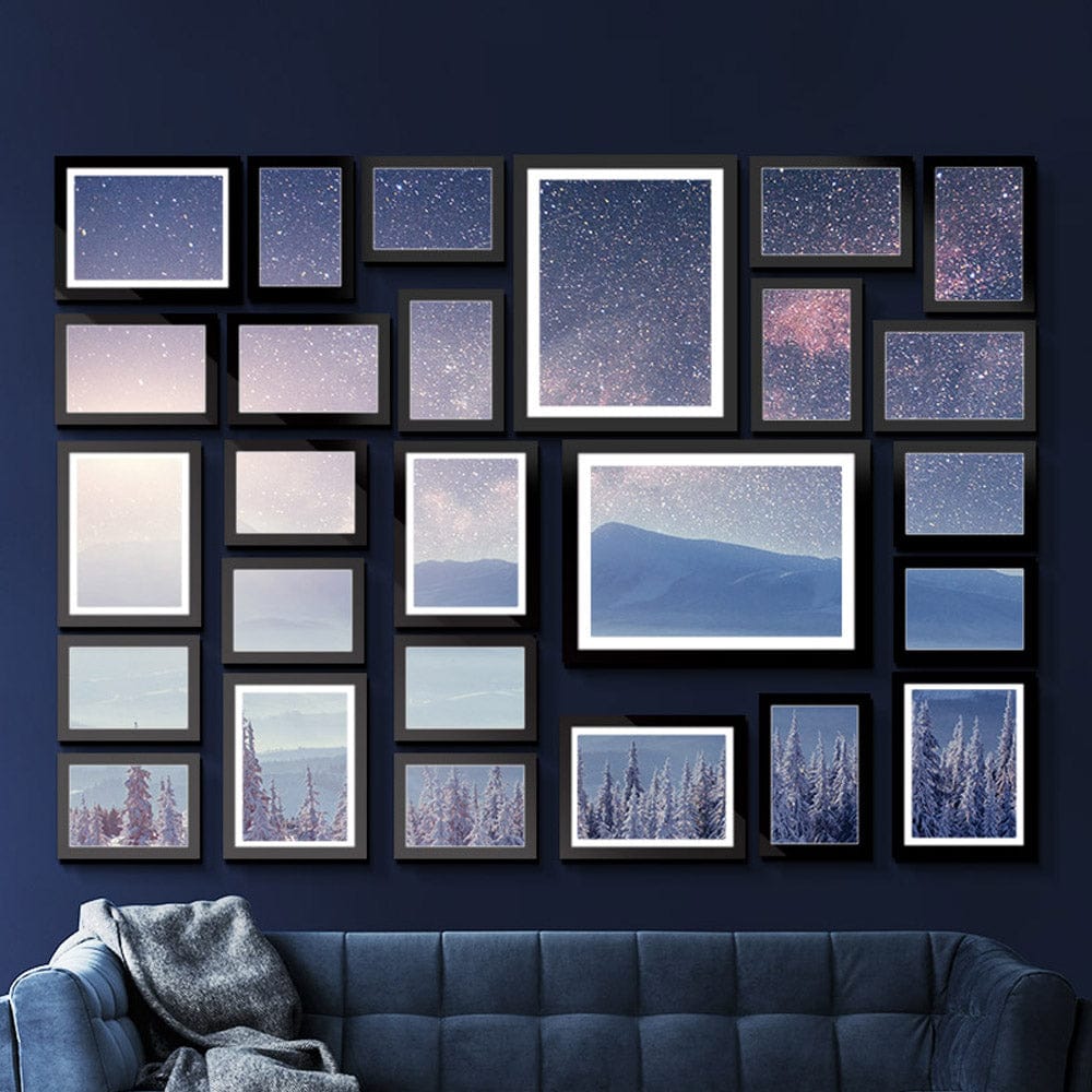 Artiss Home & Garden > Decor > Picture Frames Artiss Photo Frames Art Holder 26PCS 8x10" 5x7" 4x6" 3.5x5" Black