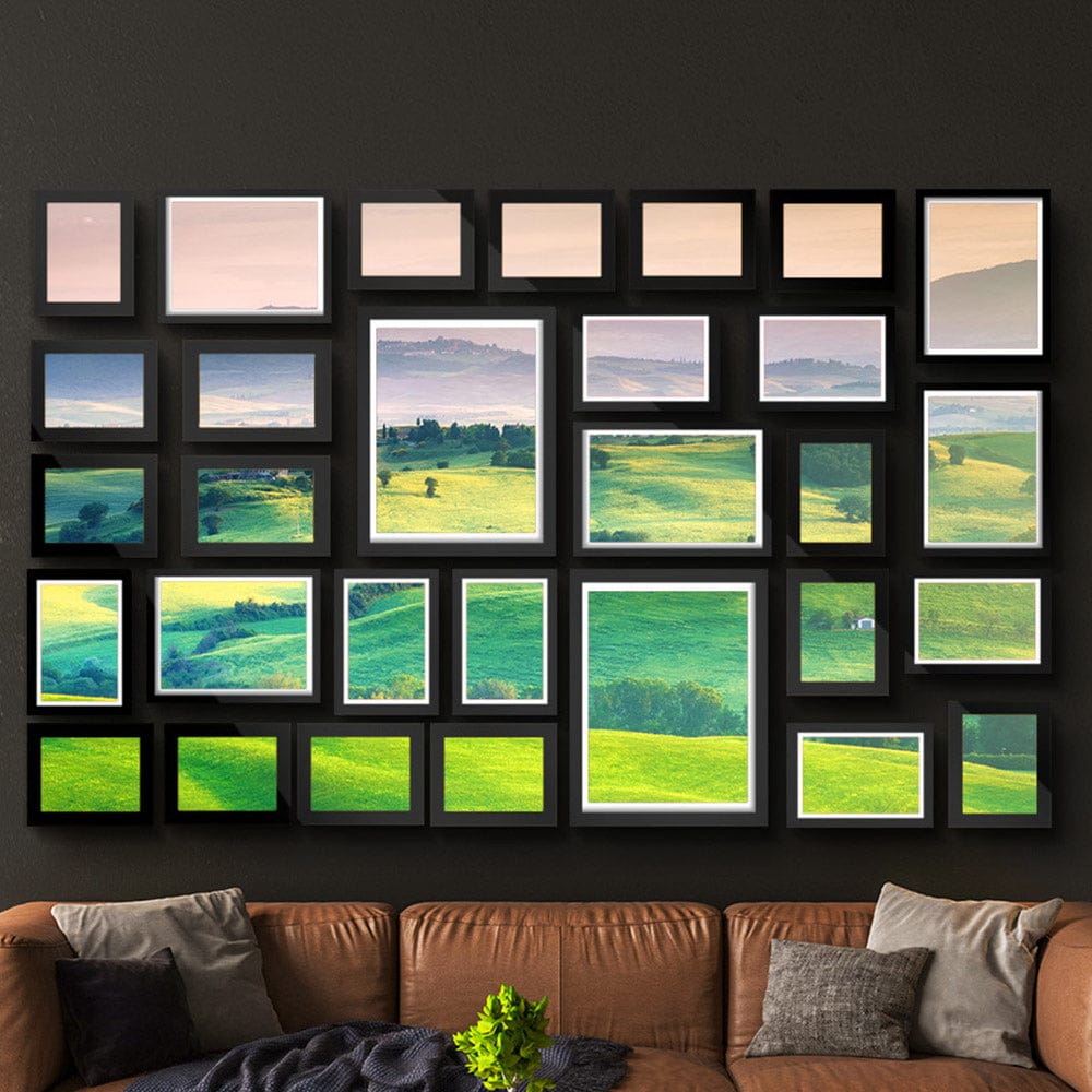 Artiss Home & Garden > Decor > Picture Frames Artiss Photo Frames Art Holder 30PCS 8x10" 5x7" 4x6" 3.5x5" Black