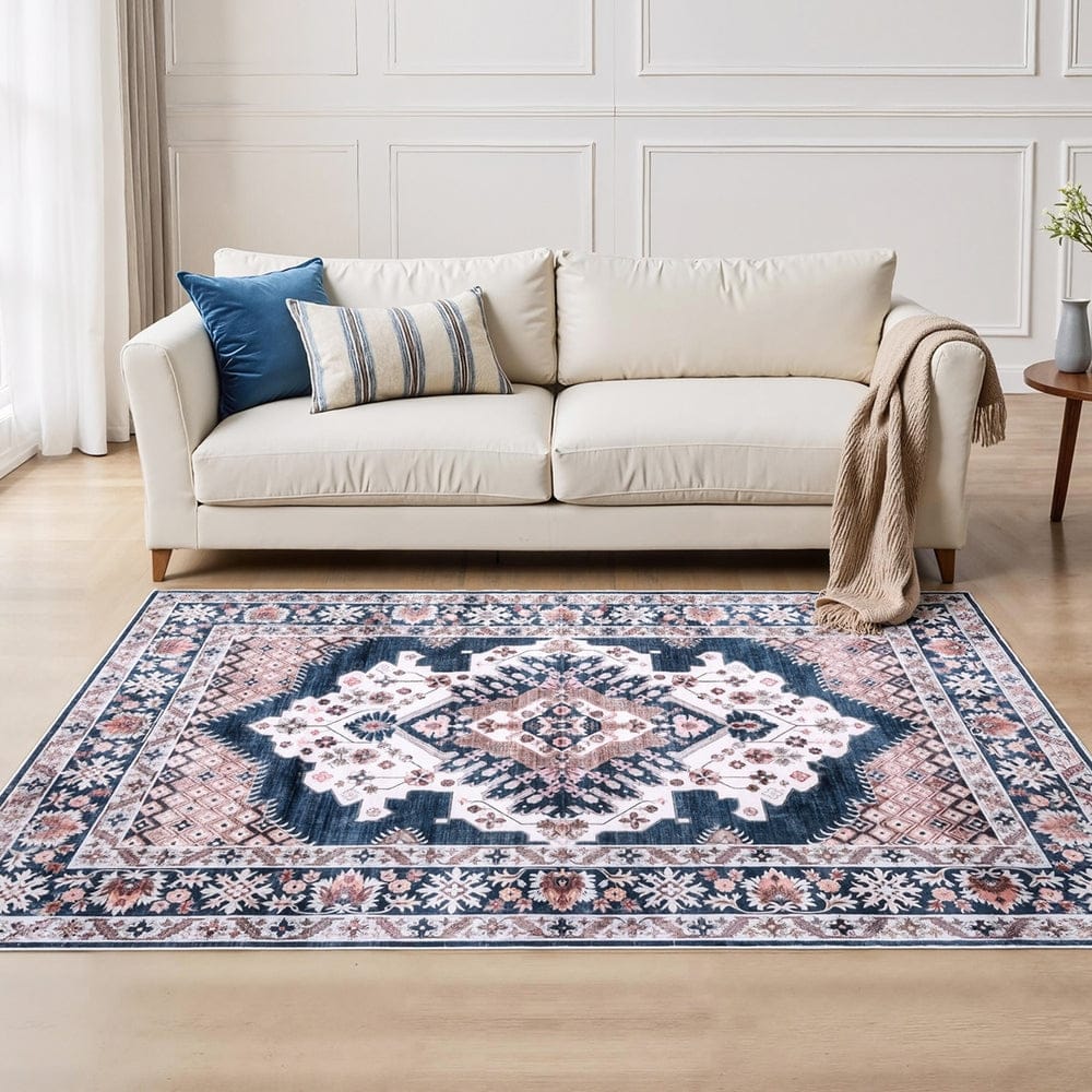Artiss Home & Garden > Rugs > Floor Rugs Artiss Floor Rug 160X230cm Large Washable Persian Area Rug Living Room Carpet