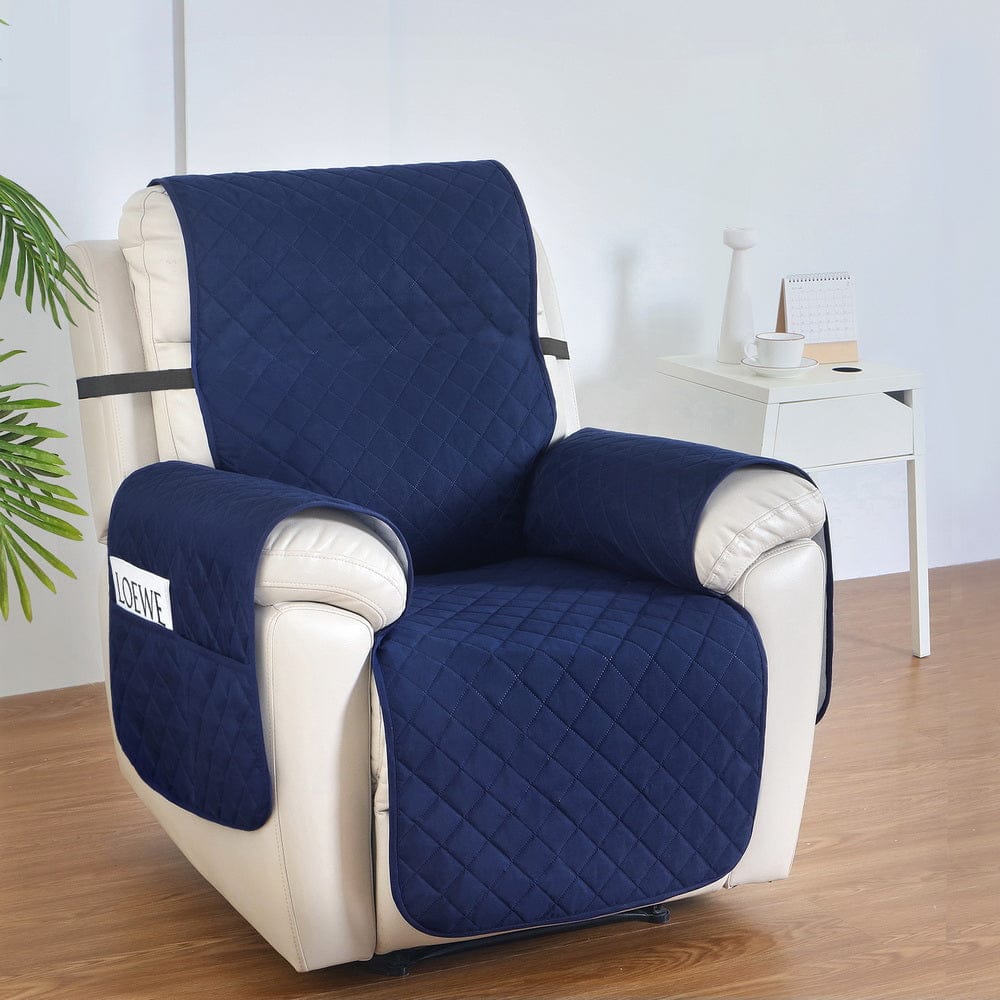 Artiss Outdoor Recreation > Boating > Boating Accessories Artiss Recliner Chair Cover 100% Water Resistant Navy
