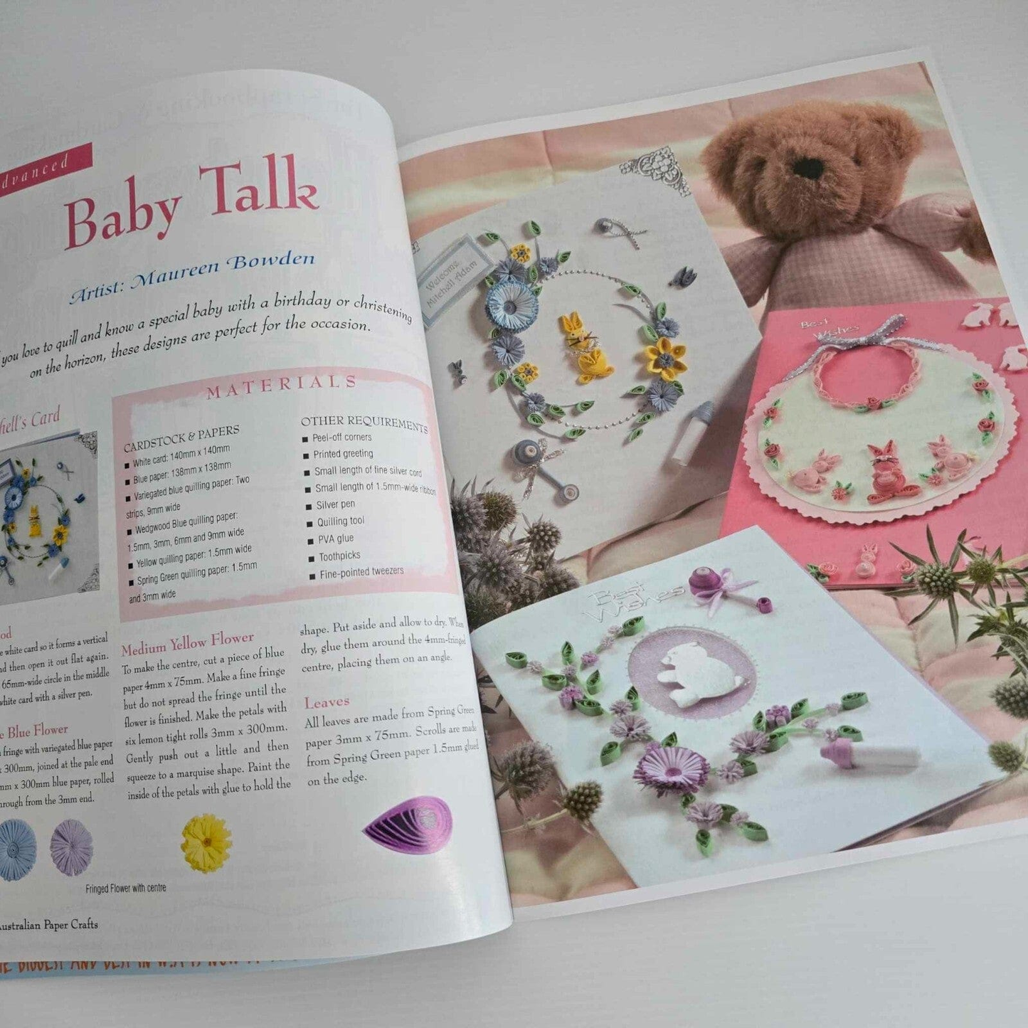 Australian Paper Crafts 8x Australian Paper Crafts Magazine Stamping Ideas Scrapbooking Card Making