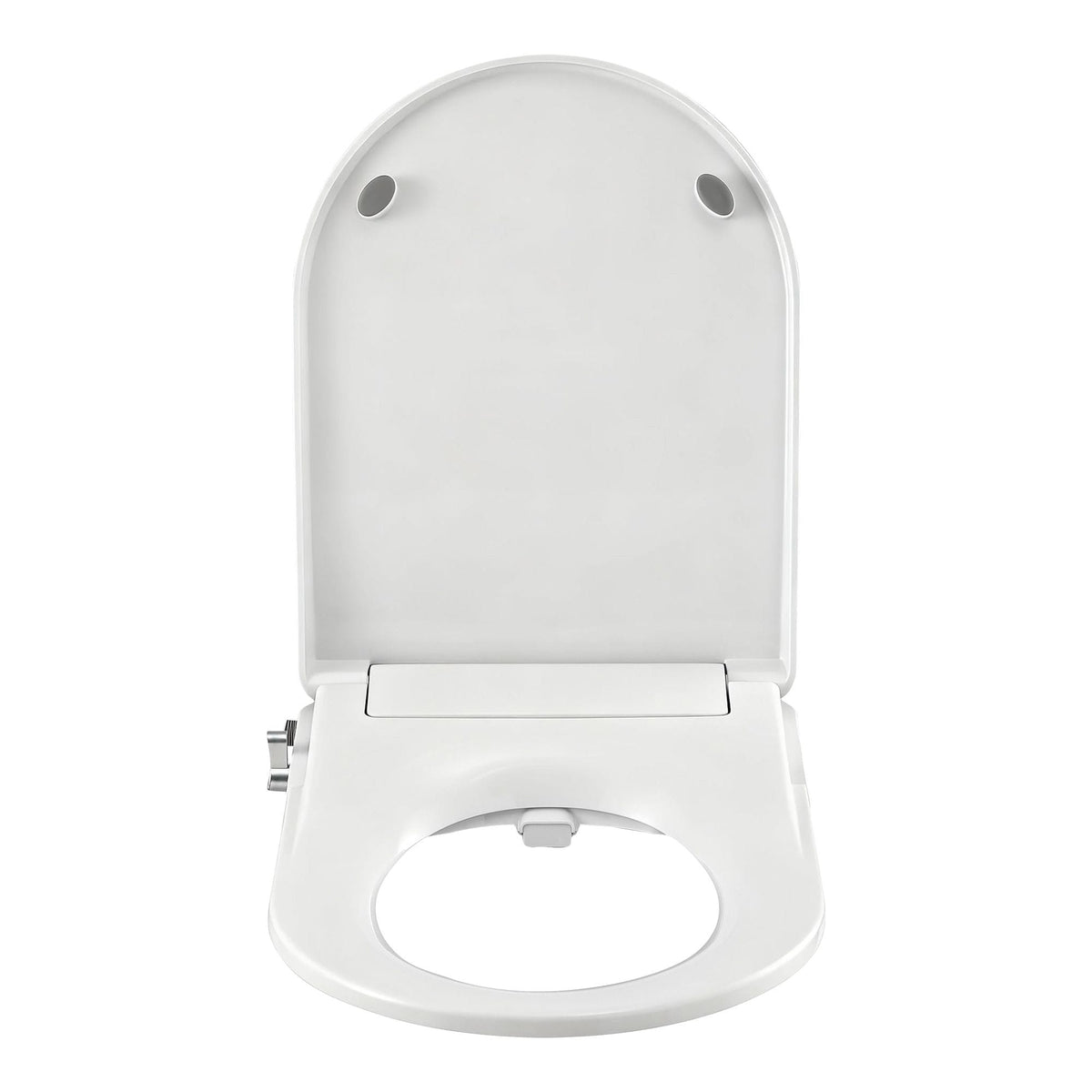 Cefito Furniture > Bathroom > Bidets Cefito Non Electric Bidet Toilet Seat D-Shape Dual Nozzle Soft Close WaterMark DIY