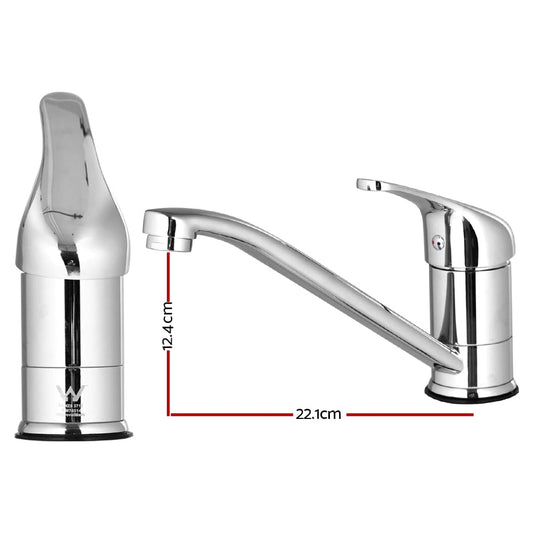 Cefito Furniture > Bathroom > Tap & Sink Accessories Cefito Kitchen Mixer Tap Mixer Long Spout Sink Faucet Basin Laundry Chrome