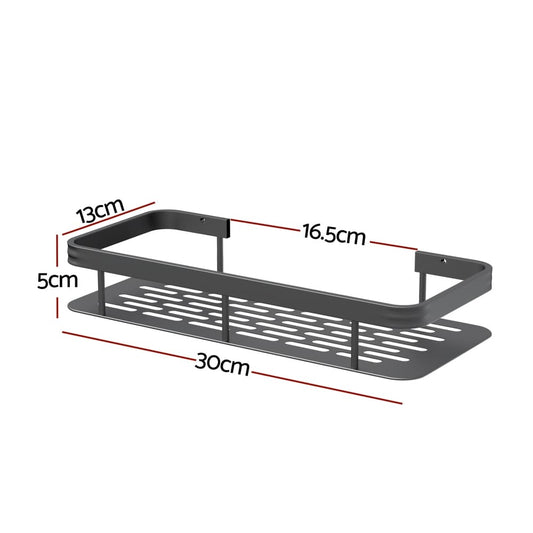 Cefito Home & Garden > DIY > Kitchen & Bathroom DIY Cefito 2 Packs Bathroom Shelf Storage Rack
