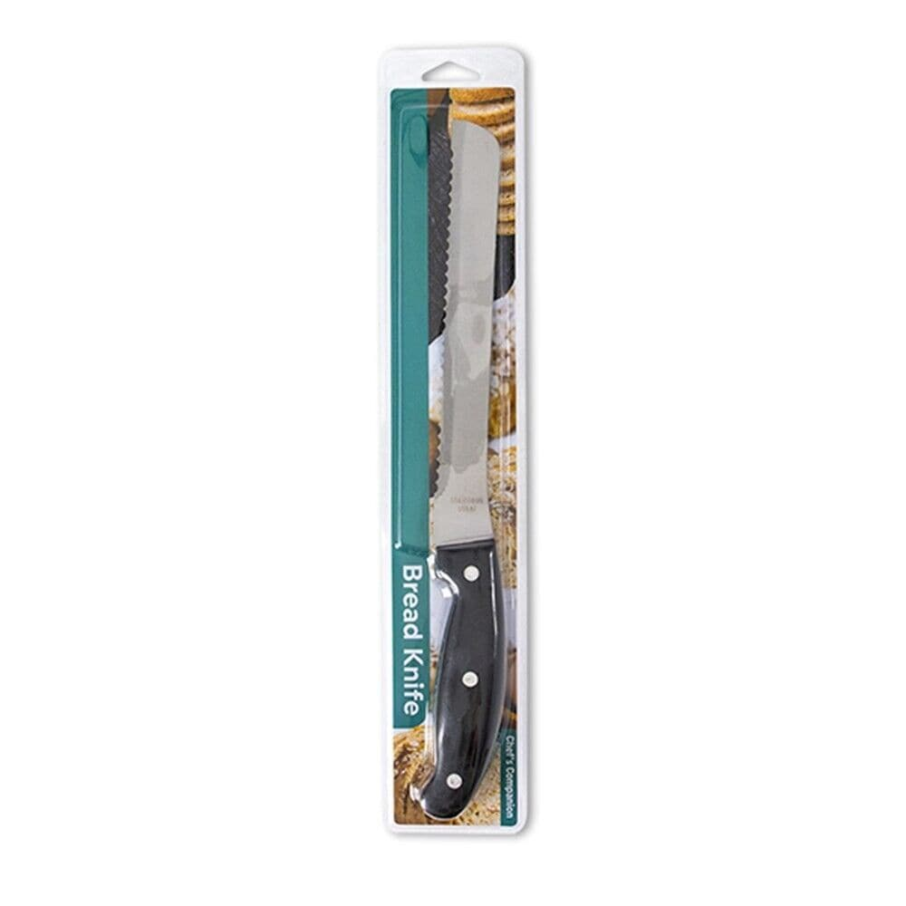 Chefs companion Bread knife Kitchen Bread Knife 20cm Wavy Edge Blade Stainless Steel Serrated Bread Cutter