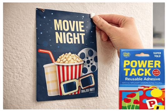 Class Mate Tack 100g Power Tack Re-usable Adhesive Hold up Poster Clean Keyboard Office Picture