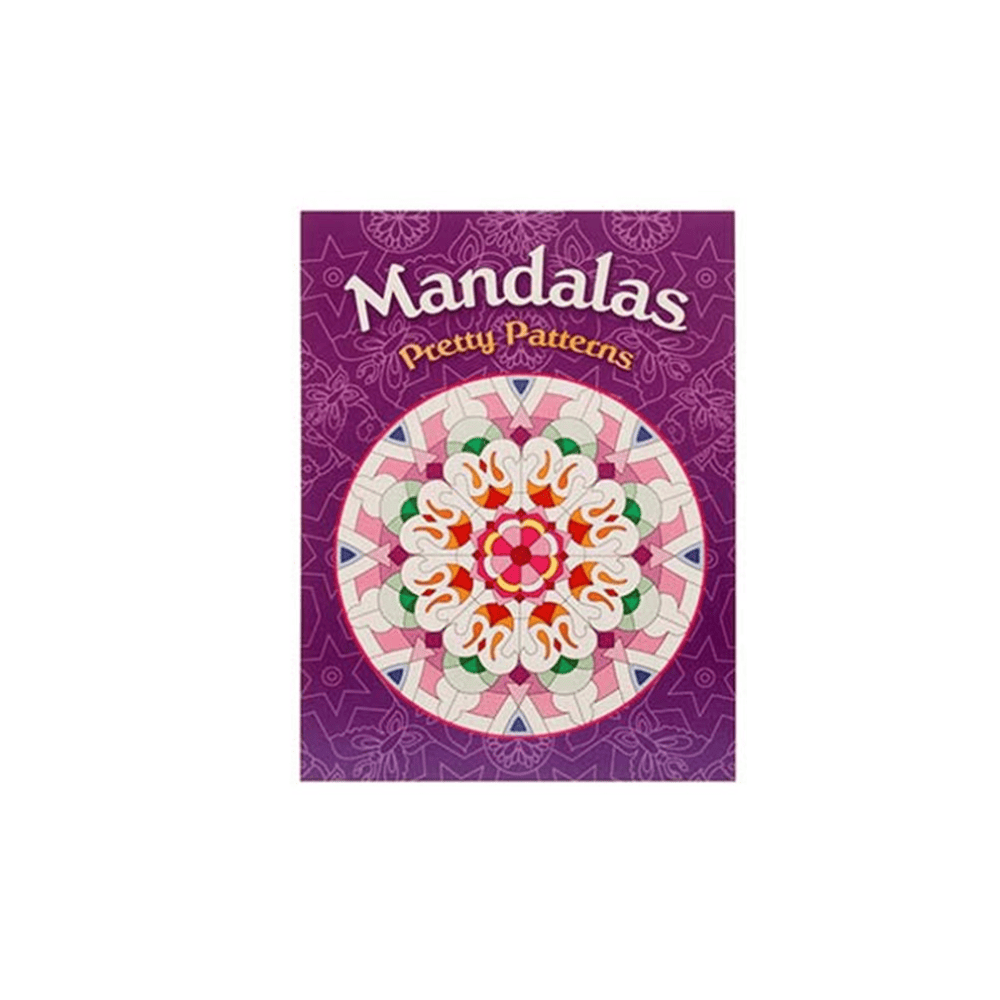 Dats Colouring Books Pretty Adult Colouring Books A4 Fun Relaxing Mindfulness Anti Stress Mandalas Patterns