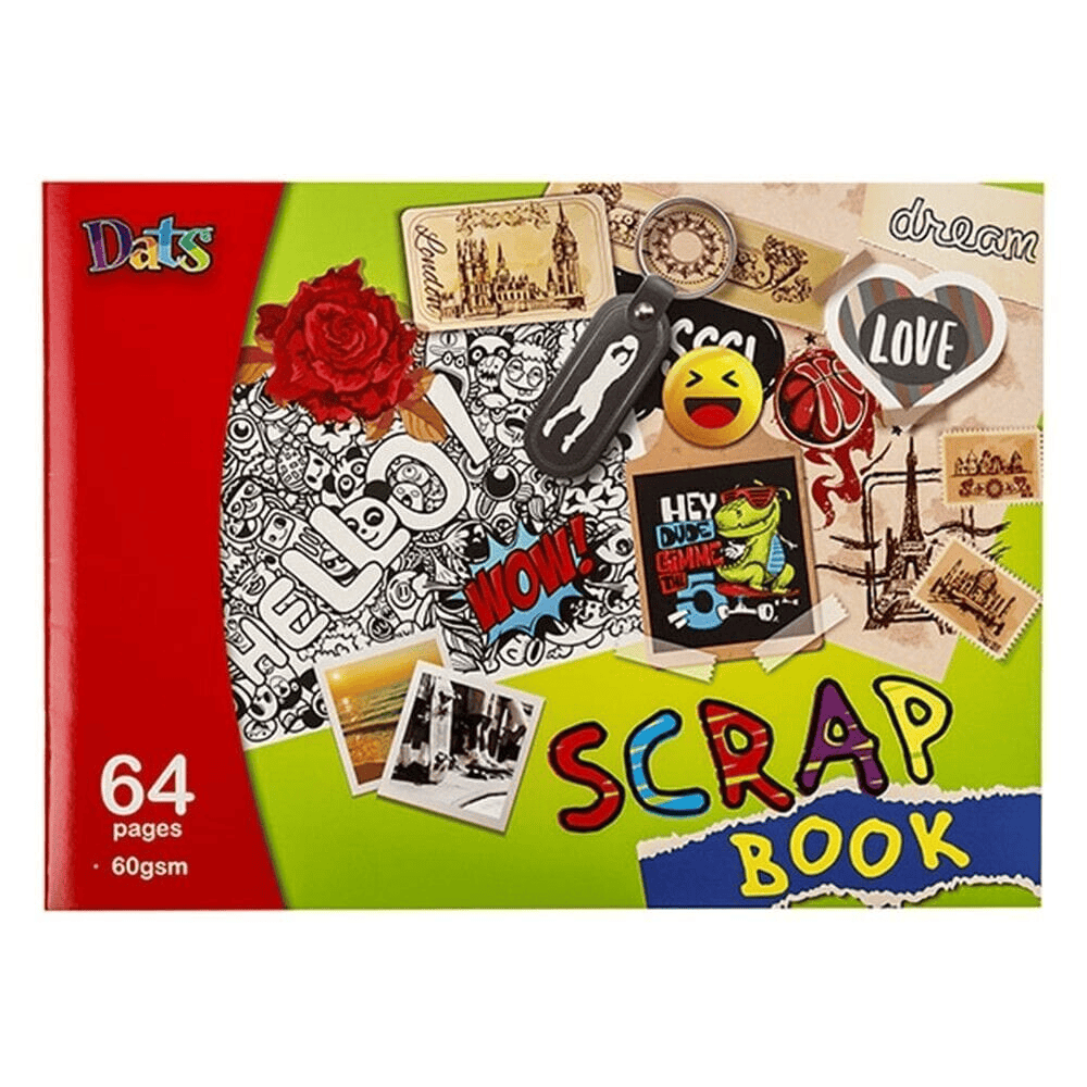 Dats Drawing Pad Scrap Book Drawing Painting 64 pages School Plain Album DIY Craft Paper 60 gsm