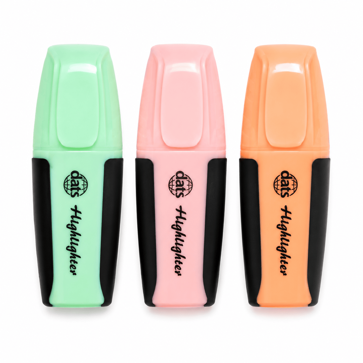 Dats Home & Garden > Hobbies > Arts & Crafts 3x Mini Pastel Highlighter Marker Pen Kids Ink Colour Party School Office Paint
