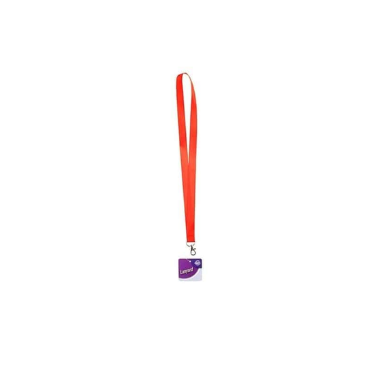 Dats Red Lanyard ID Key Holder Clip Name Tag ID Card Holder Neck Strap Red Black Blue