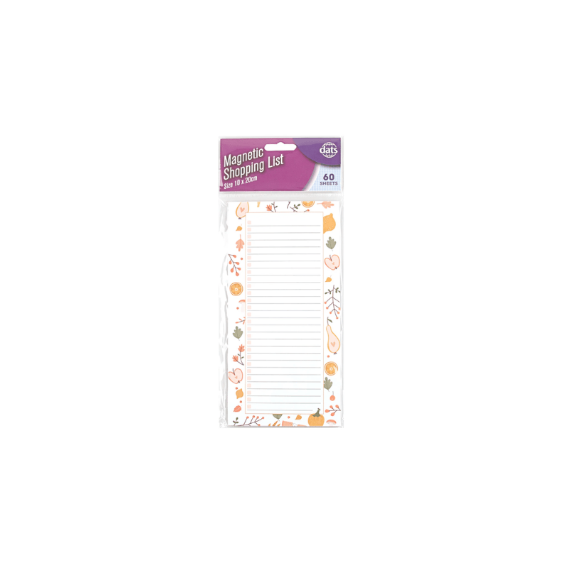 Dats Shopping list Design 4 1x Fridge Magnetic Shopping Lists Things To Do List Memo Pad Note Sheet 60 Pages