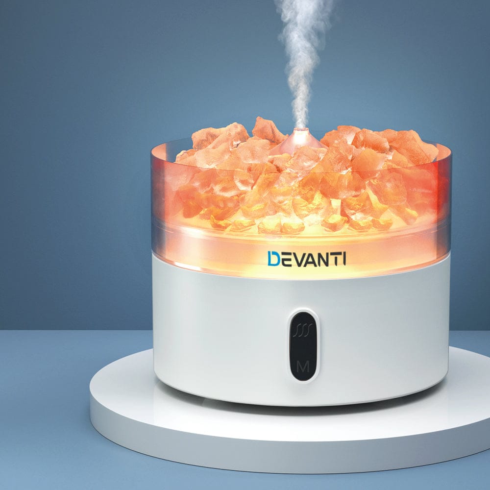Devanti Appliances > Aroma Diffusers & Humidifiers > Aroma Diffusers Devanti Aroma Diffuser Aromatherapy Humidifier 220ml