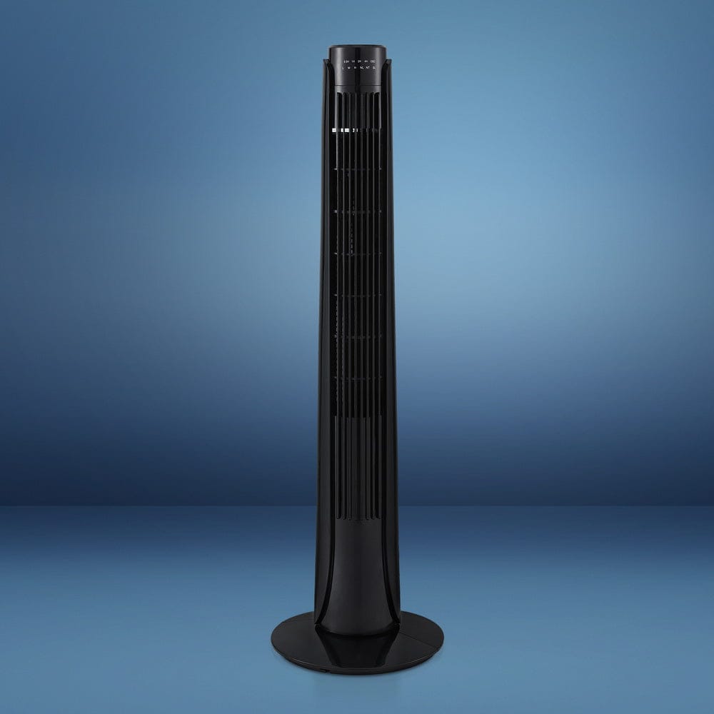 Devanti Appliances > Fans > Ceiling Fans Devanti Tower Fan Oscillating 3 Speeds with Remote 93cm