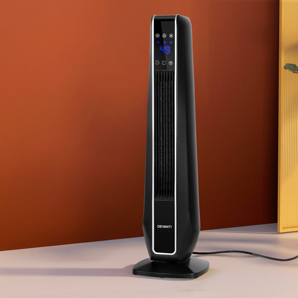 Devanti Appliances > Heaters > Electric Heaters Devanti Electric Ceramic Tower Heater 2400W