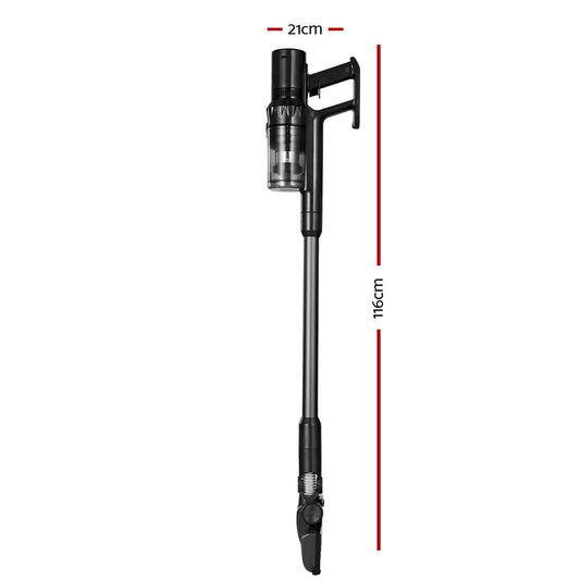 Devanti Appliances > Vacuum Cleaners > Stick Vacuums Devanti Stick Vacuum Cleaner Brushless Cordless 350W Grey