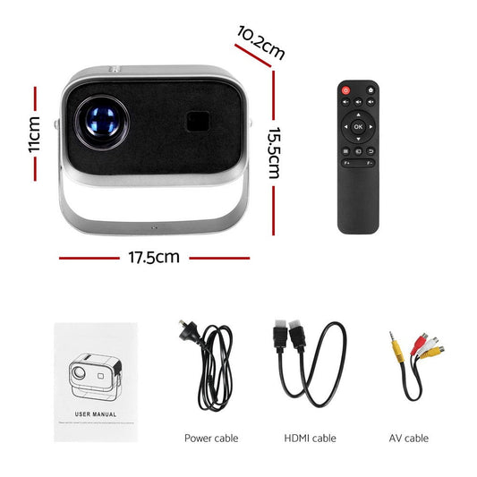 Devanti Audio & Video > Projectors & Accessories > Projectors Devanti Mini Video Projector 1080P