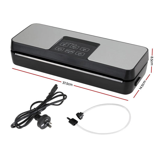 Devanti Home & Garden > Kitchenware > Food Storage Devanti Food Vacuum Sealer Machine Fresh Storage Auto Seal Slide Cutter 5 Modes