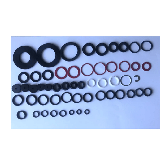Duramax 55Pcs Metric O Ring Nitrile Rubber Sizes NBR O-Rings Air Seal Assorted Sizes