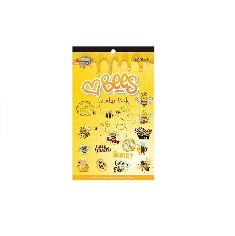 Durmaz kids Bee Sticker Book Bulk School Fairy Animal Teacher Merit Resource Good Kids Children