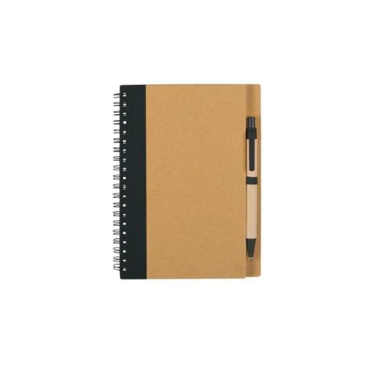 Enviro Friendly Stationary Black Plain White Writing Paper Pad Note Book Memo Letter Art Drawing Blank With Pen