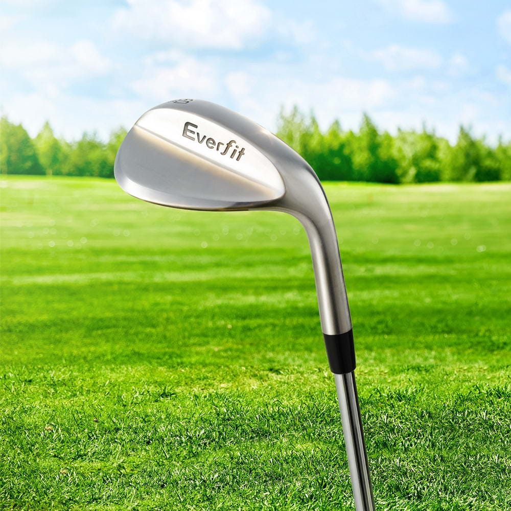 Everfit Sports & Fitness > Golf > Golf Accessories Everfit Golf Clubs Right Handed Golf Wedges Driver Rubber Steel 60 Degree