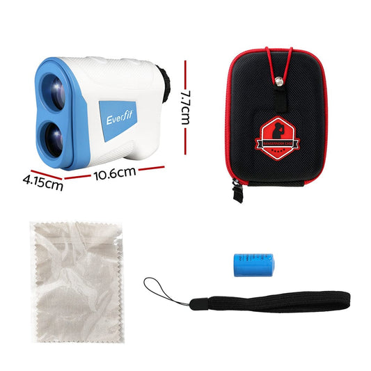 Everfit Sports & Fitness > Golf > Golf Training Aids Everfit 700M Golf Rangefinder Slope Compensate Flag Lock Angle Distance