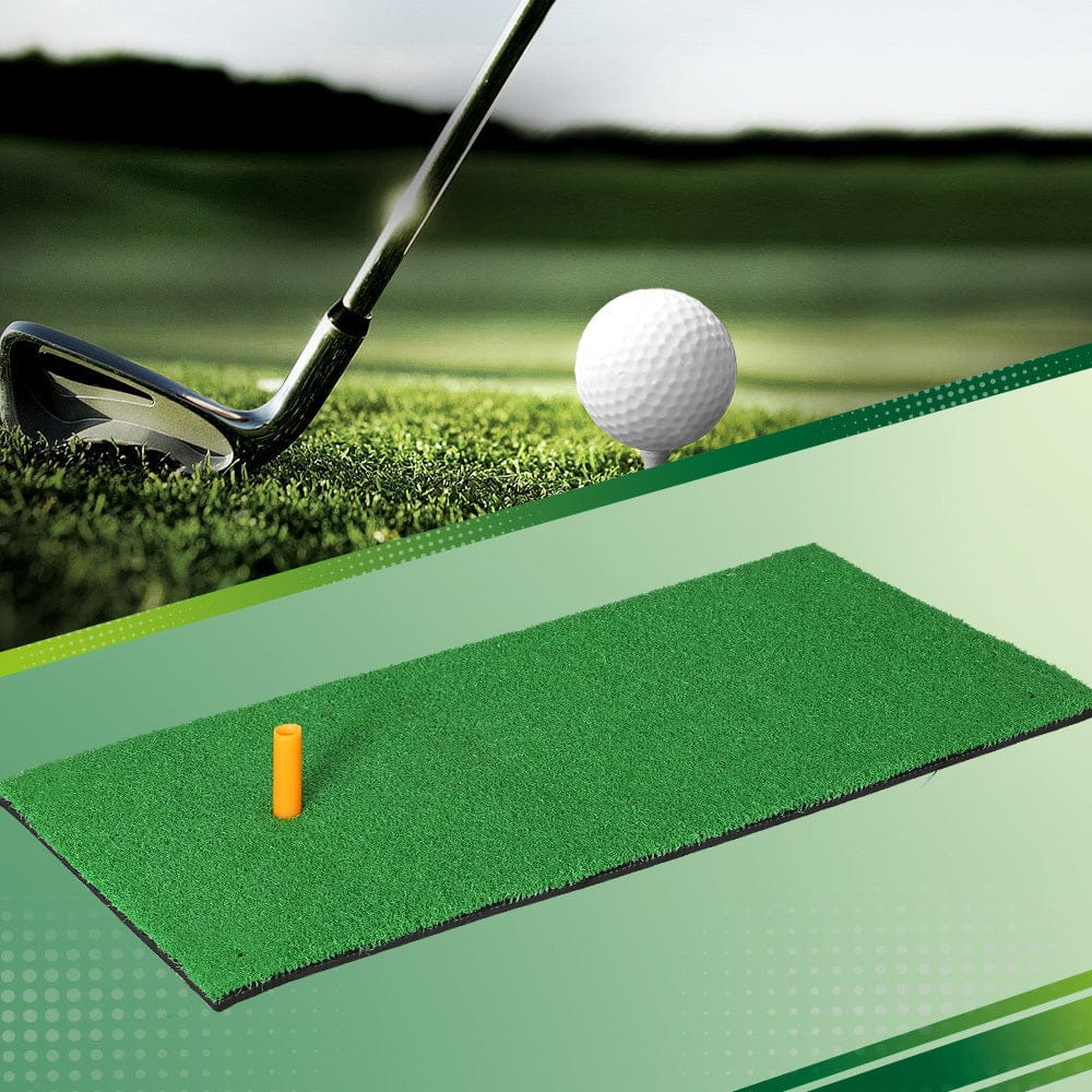 Everfit Sports & Fitness > Golf > Golf Training Aids Everfit Golf Hitting Mat Portable Driving Range Practice Training Aid 60x30cm
