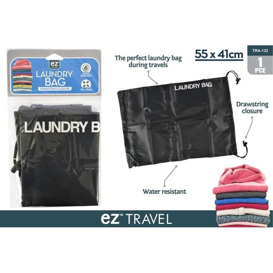 Ez Travel Travel Laundry Bag Water Resistant Sports Gym Clothes Organiser Drawstring Bags