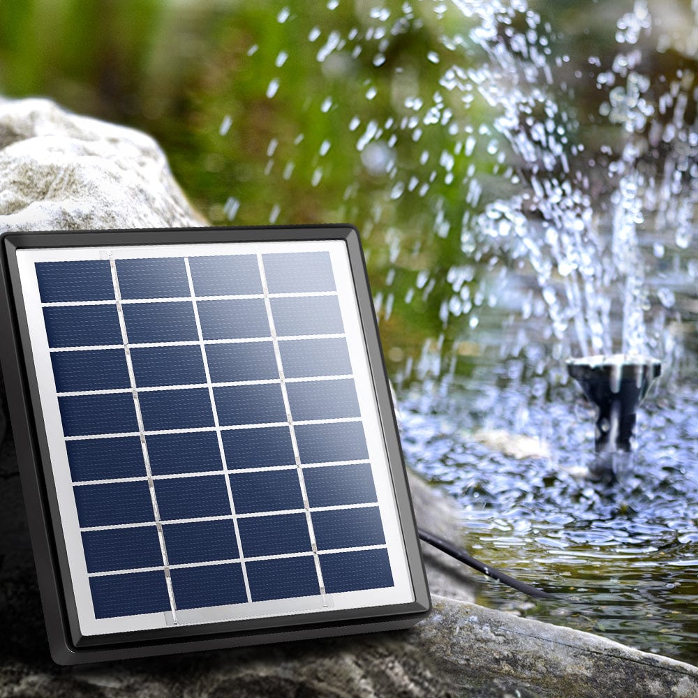 Gardeon Home & Garden > Fountains > Fountain & Ponds Accessories Gardeon Solar Pond Pump 4 FT