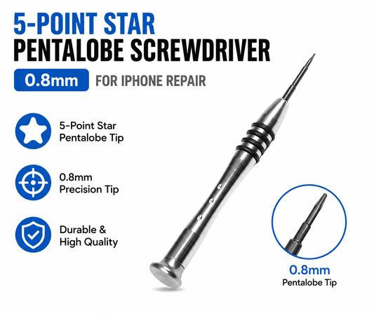 Generic 5-Point Star 0.8mm Pentalobe Screwdriver For iPhone Repair