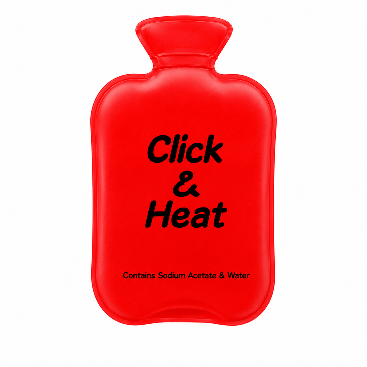 Generic Body Warmer Red Hot Water Bottle Winter Warm Natural Bag Body Warmer Reusable Sore Heat Click