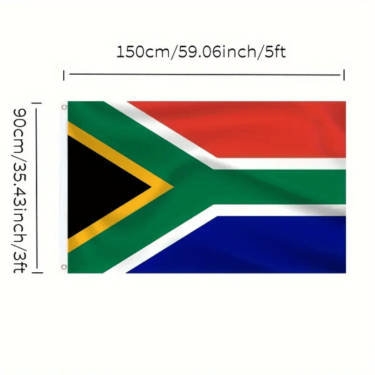 Generic Flag Large South Africa Country Pride Flag Heavy Duty Outdoor 90cm x 150cm
