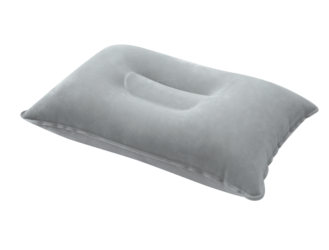 Generic Home & Garden > Bedding > Pillows Grey Double Sided Inflatable Pillow Mat Cushion For Outdoor Traveling Camping MGS