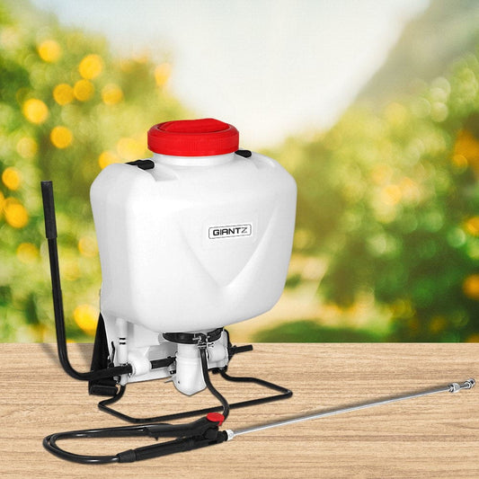 Giantz Home & Garden > Garden Tools > Herbicides Giantz Weed Sprayer 15L Knapsack Backpack Garden Spray