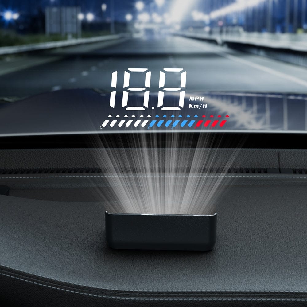 Giantz Tools > Industrial Tools > Traffic Control & Parking Tools Giantz Universal Car Digital GPS Speedometer OBDHeads Up Display Overspeed Warning Alarm