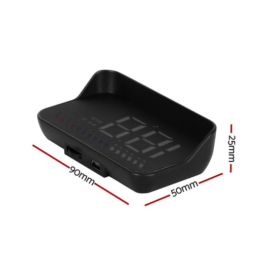 Giantz Tools > Industrial Tools > Traffic Control & Parking Tools Giantz Universal Car Digital GPS Speedometer OBDHeads Up Display Overspeed Warning Alarm