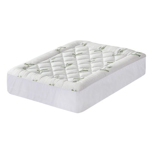 Giselle Furniture > Mattresses > Mattress Toppers Giselle Mattress Topper 5cm Pillowtop toppers Bamboo Double