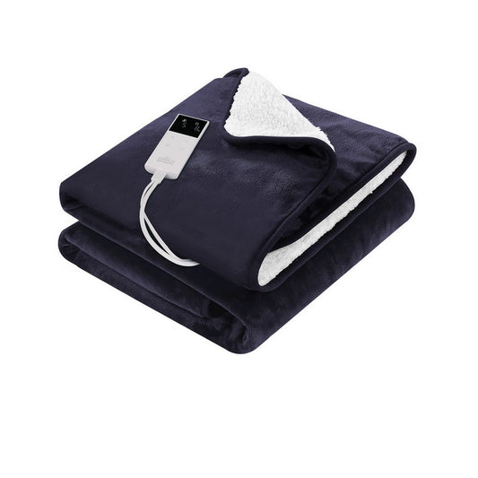 Giselle Home & Garden > Bedding > Blankets & Throws Giselle Electric Throw Rug Heated Blanket Fleece Charcoal