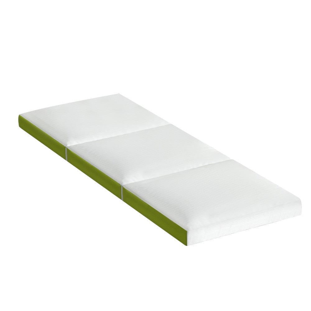Giselle Home & Garden > Bedding > Pillows Giselle Bedding Foldable Mattress Folding Foam Trifold Green