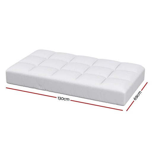 Giselle Home & Garden > Bedding > Pillows Giselle Bedding Mattress Topper Pillowtop Bamboo Cot