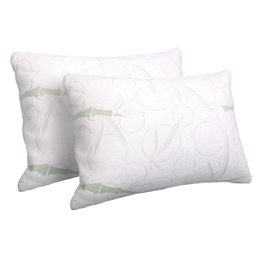 Giselle Home & Garden > Bedding > Pillows Giselle Bedding Memory Foam Pillow Bamboo Twin Pack