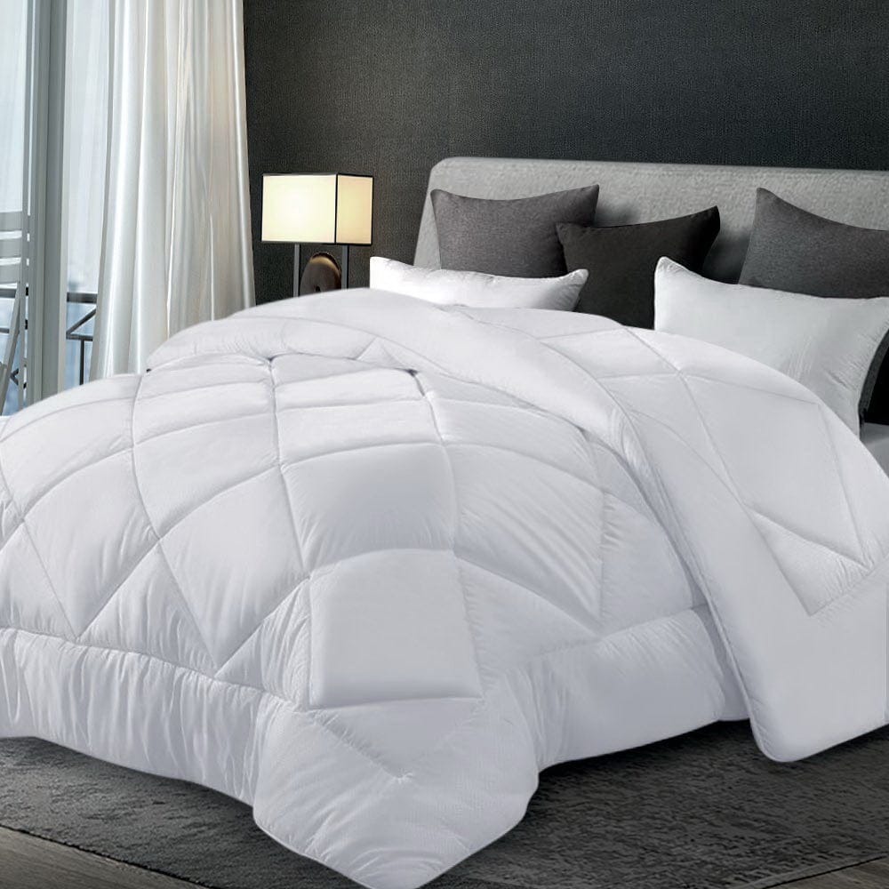 Giselle Home & Garden > Bedding > Quilts & Duvets Giselle Bedding 700GSM Microfibre Bamboo Quilt Queen