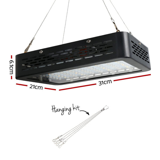 Green Fingers Home & Garden > Greenhouses > Greenhouses & Accessories Green Fingers 1000W Grow Light LED Full Spectrum Indoor Plant All Stage Growth