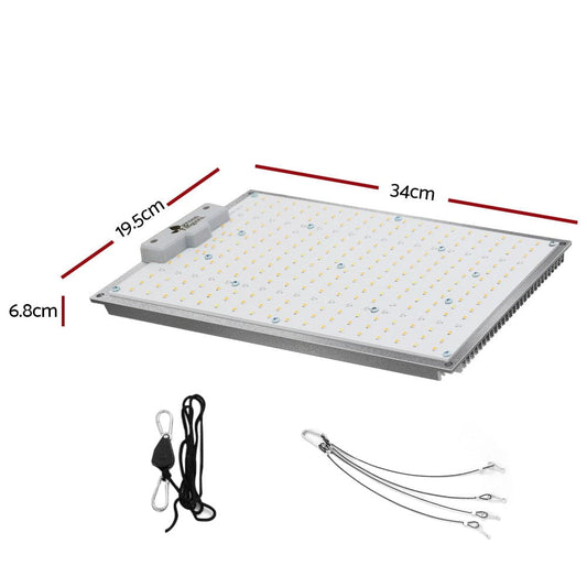Green Fingers Home & Garden > Greenhouses > Greenhouses & Accessories Green Fingers Max 1500W Grow Light LED Full Spectrum Indoor Plant All Stage Growth