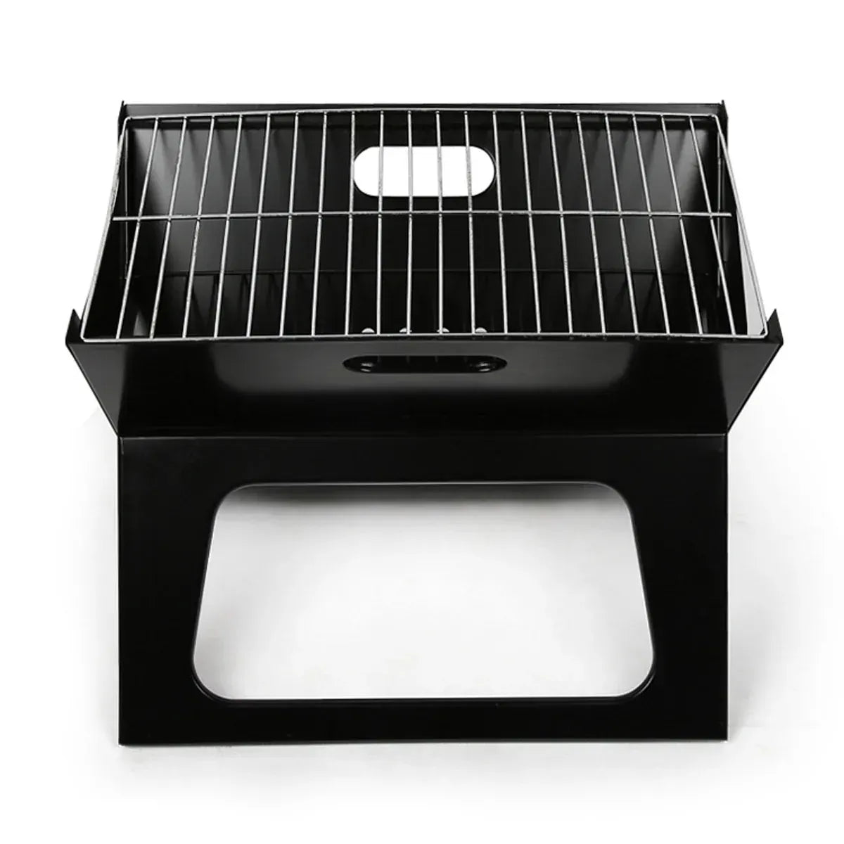 Grillz Home & Garden > BBQ > BBQs & Accessories Grillz BBQ Grill Charcoal Smoker Outdoor Portable Camping Folding Steel Barbecue