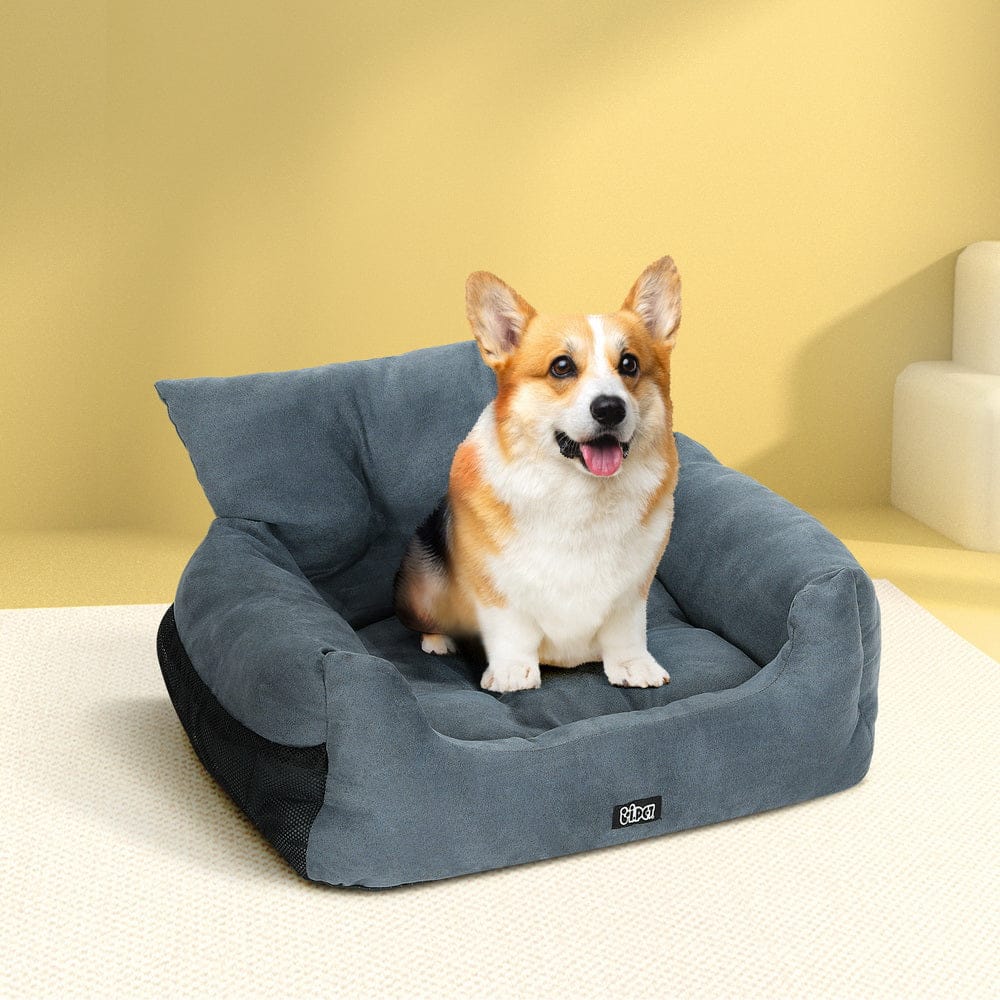 i.Pet Auto Accessories > Auto Accessories Others > Automotive Decor i.Pet Dog Car Seat Booster Cover Pet Bed Portable Waterproof Belt Non Slip Travel