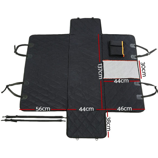 i.Pet Auto Accessories > Auto Accessories Others > Automotive Decor i.Pet Pet Car Seat Cover Dog Hammock Protector Back Waterproof Belt Non Slip Mat