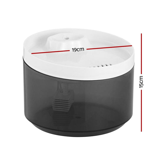 i.Pet Pet Care > Cat Supplies > Cat Bowls, Feeders & Waterers i.Pet Pet Water Fountain Feeder Dispenser Filter Dog Cat Drinking Automatic 2.2L