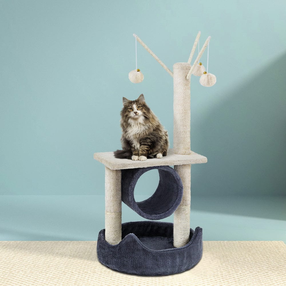 i.Pet Pet Care > Cat Supplies > Cat Scratching Posts i.Pet Cat Tree 76cm Scratching Post Tower Scratcher Condo House Hanging toys